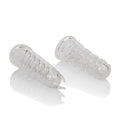 Clear silicone finger teasers, two finger-shaped pieces