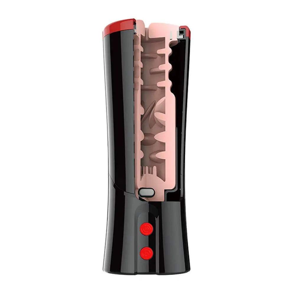 Pretty Love Ozzy - Vagina - Black/ Red – body-safe materials | Fu'Cha Exotics
