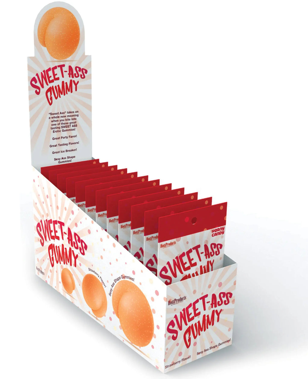 Sweet Ass Gummy - 12 Piece P.O.P. Display – body-safe materials | Fu'Cha Exotics