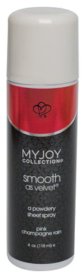 Smooth as velvet sheet spray bottle, pink champagne rain scent, 4 oz.