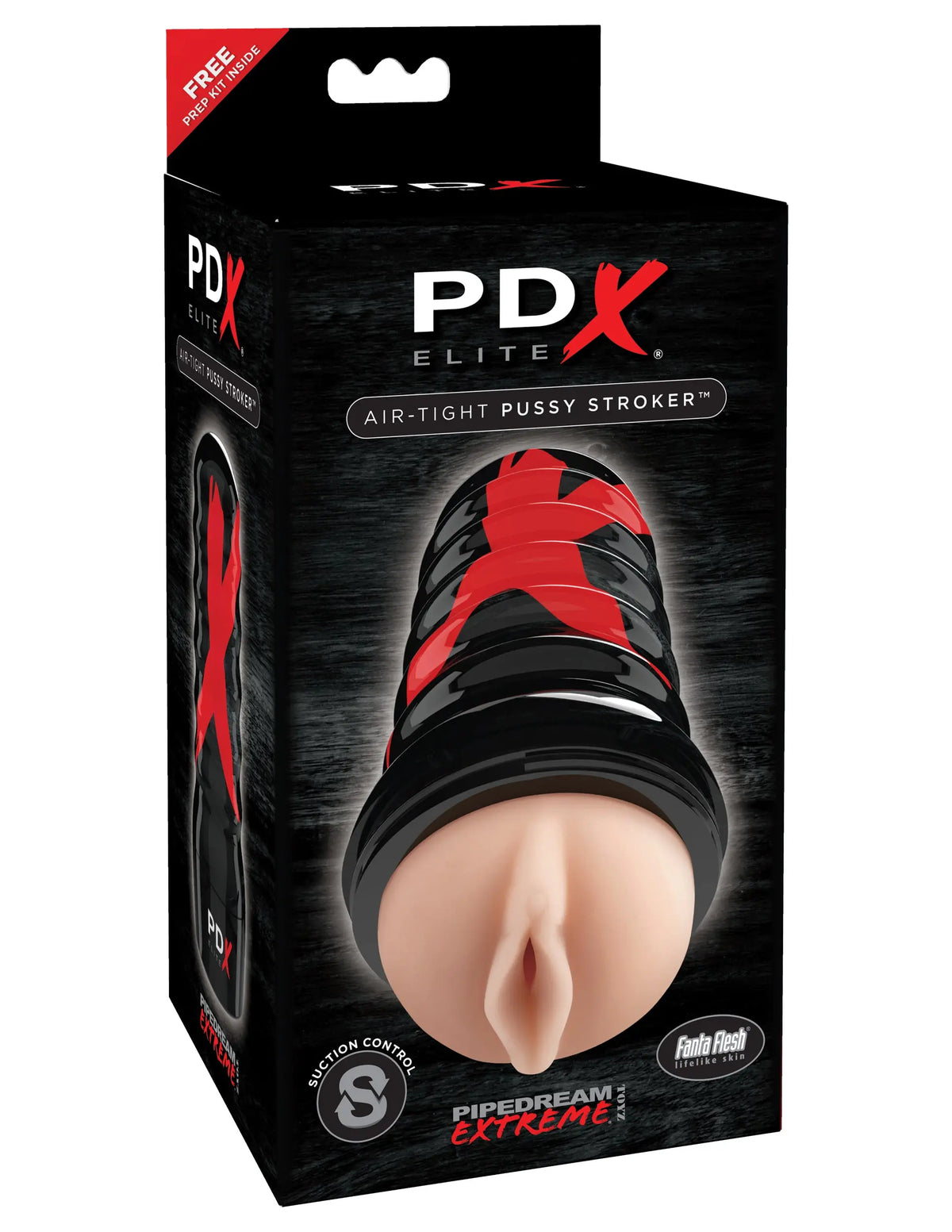 Pdx Elite Air Tight Pussy Stroker – body-safe materials | Fu'Cha Exotics