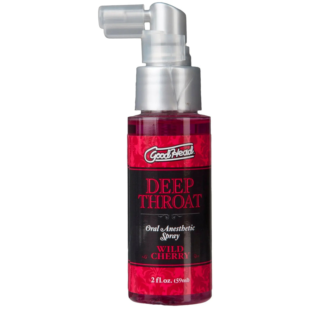 Good Head Throat Spray - Wild Cherry – body-safe materials | Fu'Cha Exotics