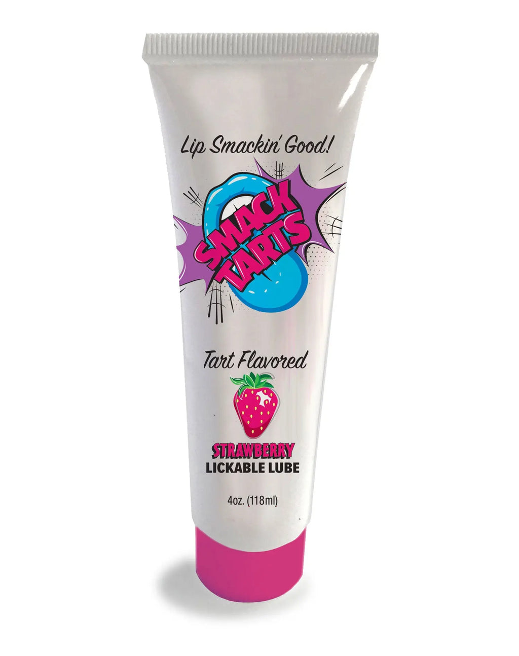 Smack Tarts 2oz Lickable Flavored Lubricant - Strawberry – body-safe materials | Fu'Cha Exotics