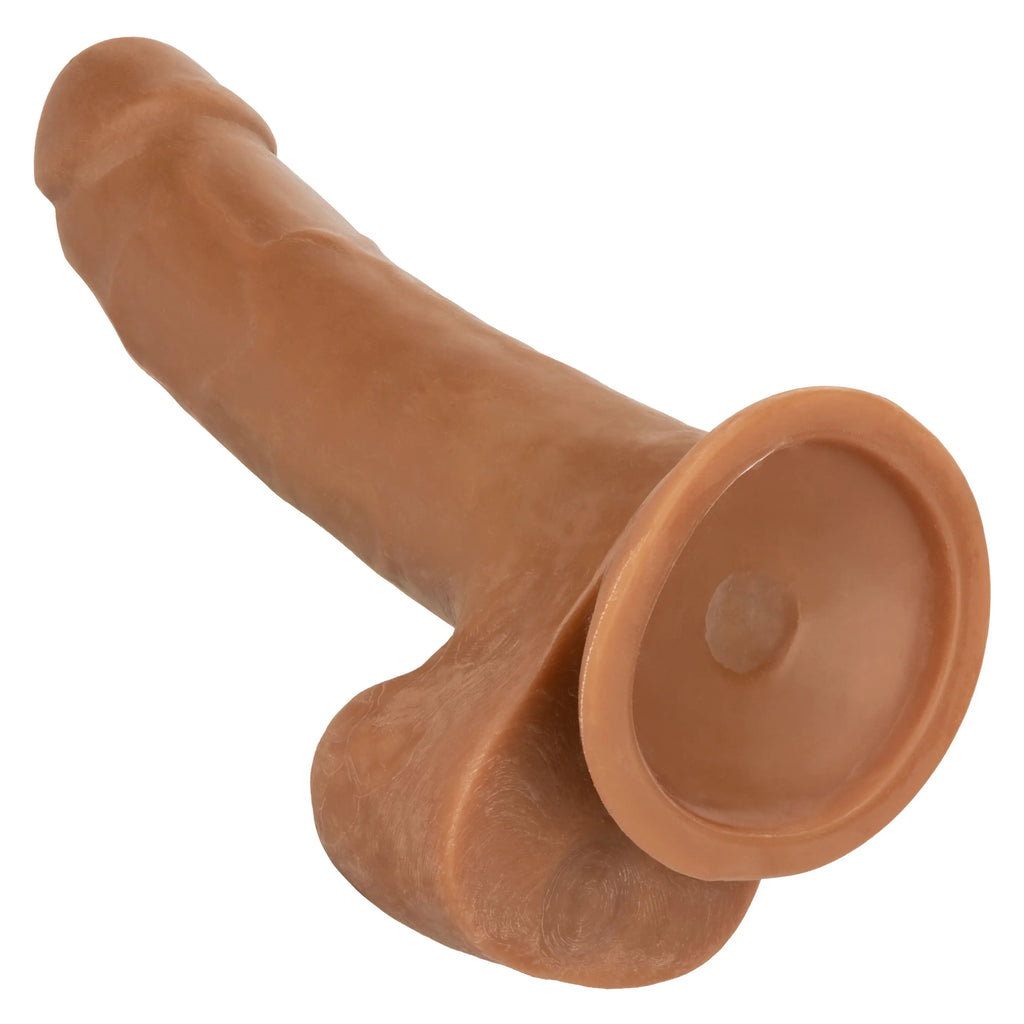 Size Queen 8 inch/20.25 Cm - Brown – body-safe materials | Fu'Cha Exotics