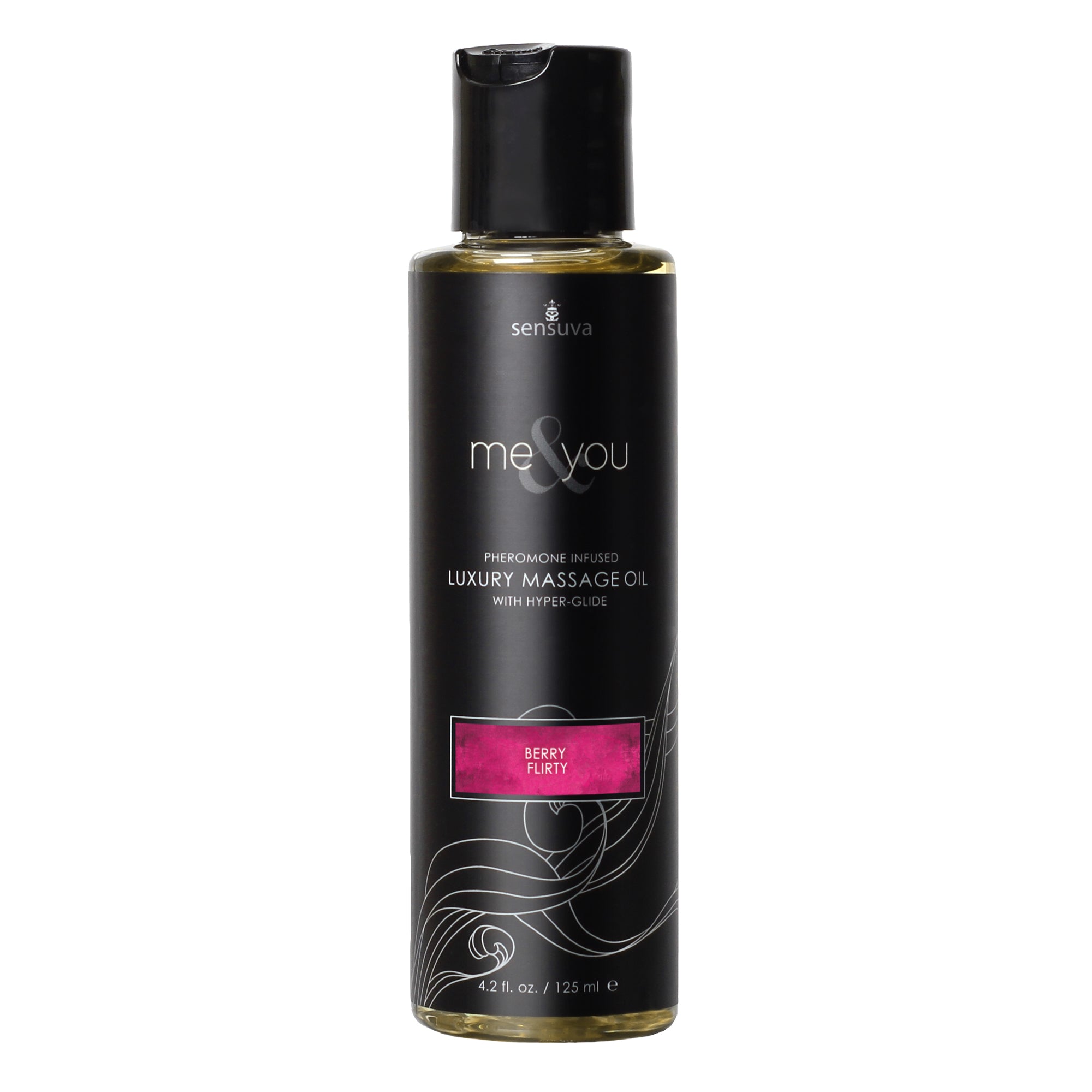 Me and You Luxury Massage Oil - Berry Flirt - 4.2  Fl. Oz.