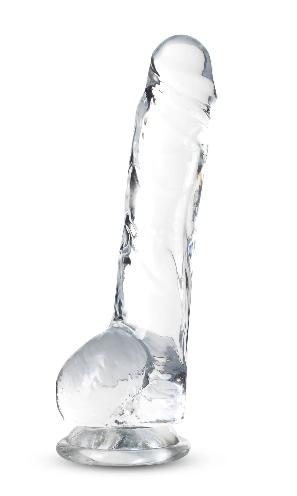 Naturally Yours - 8 Inch Crystalline Dildo - Diamond – body-safe materials | Fu'Cha Exotics