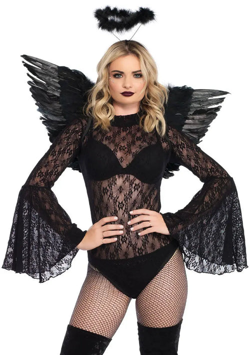 2 Pc Angel Accessory Kit - Black – body-safe materials | Fu'Cha Exotics