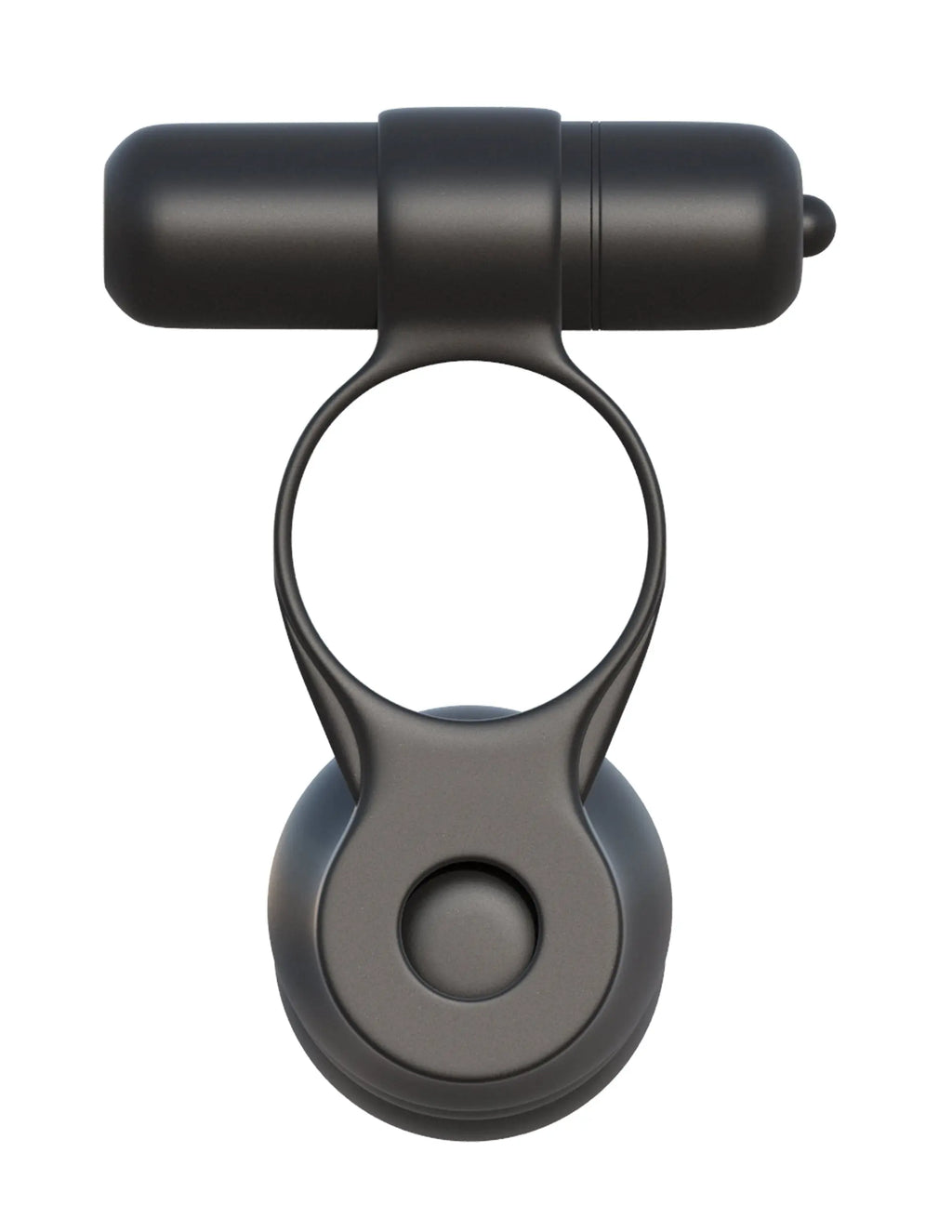 Fantasy C-Ringz Posable Partner Double Penetrator - Black – body-safe materials | Fu'Cha Exotics