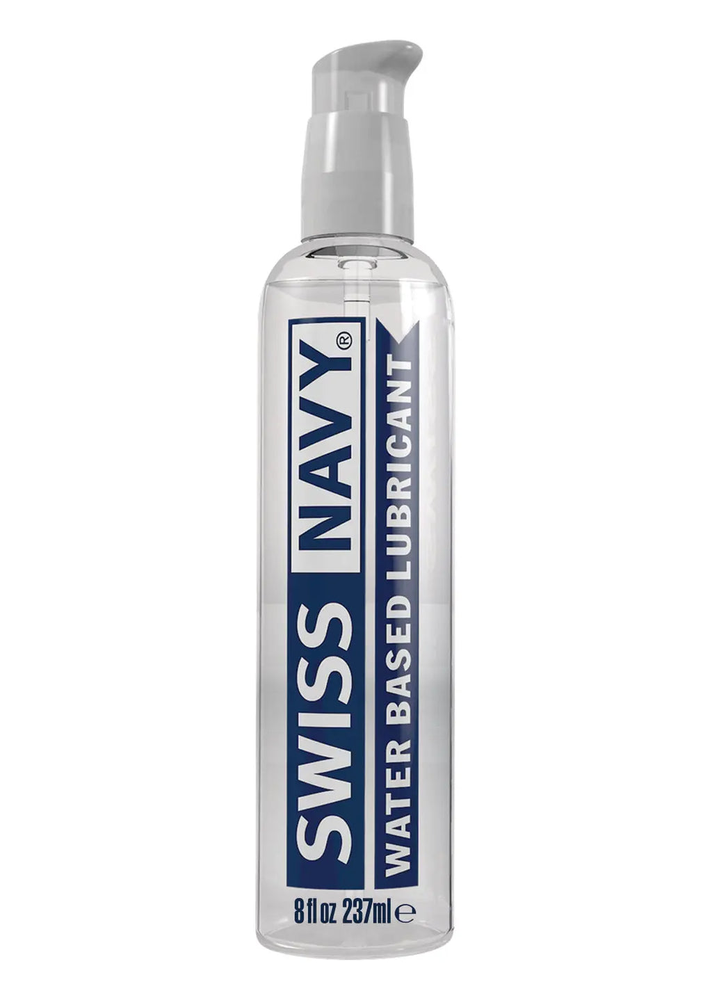 Swiss Navy Water-Based Lube - 8 Fl. Oz. – body-safe materials | Fu'Cha Exotics