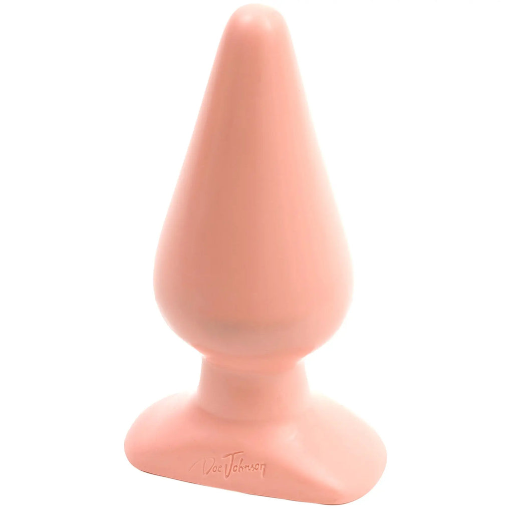 Classic Butt Plug Smooth - Large - White – body-safe materials | Fu'Cha Exotics