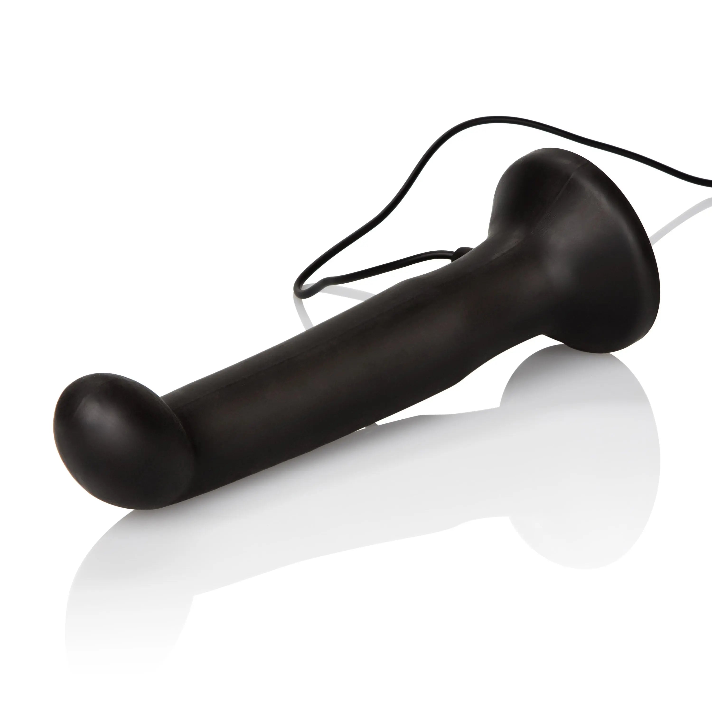 Silicone prostate probe with looped handle and cord