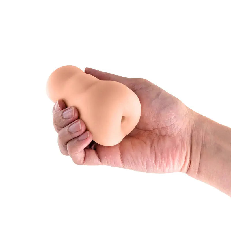 Pocket Pals- Anal Stroker - Tan – body-safe materials | Fu'Cha Exotics