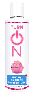 Turn on Yummy Cupcake Flavored Lube - 6 Fl. Oz.