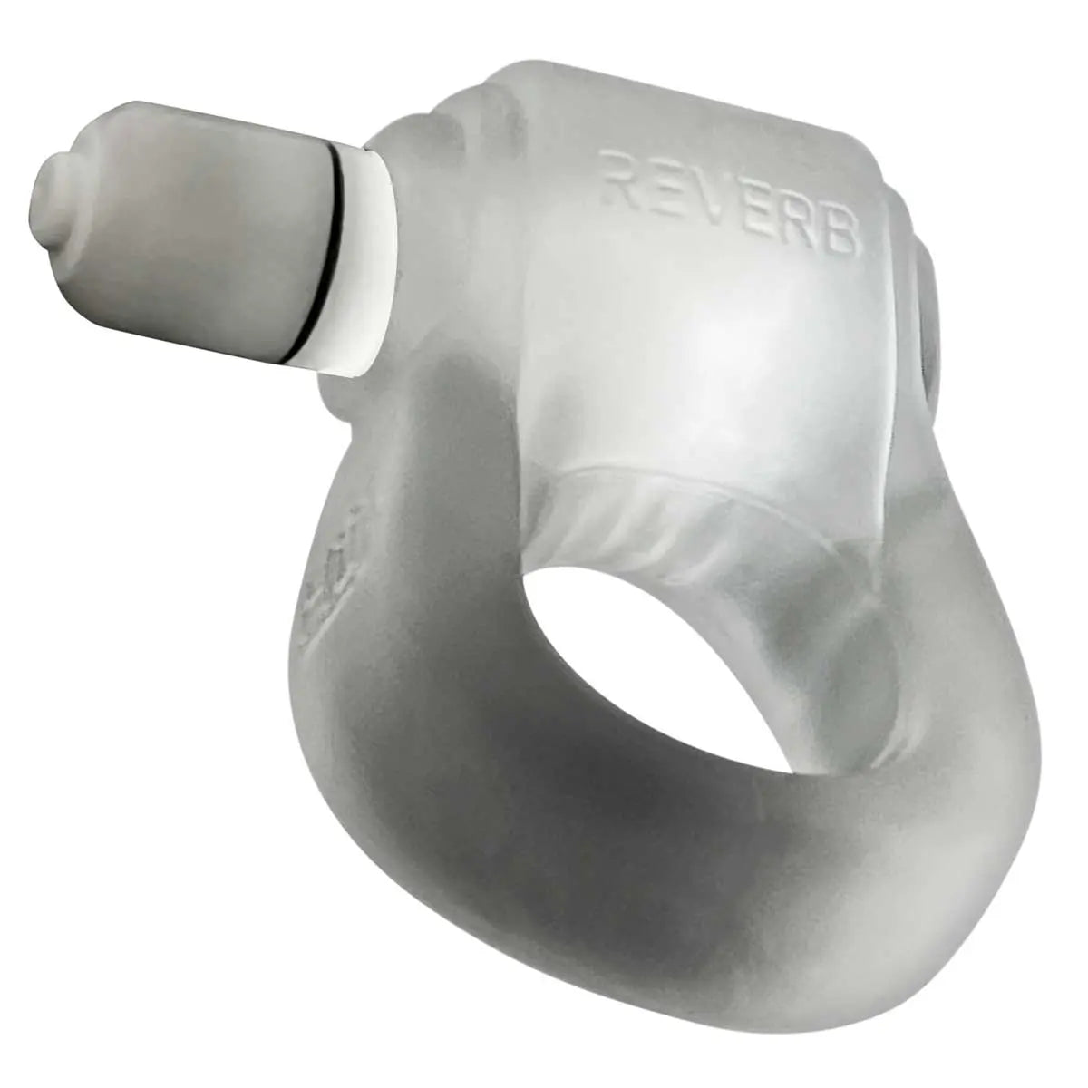 Glowdick Cockring With Led - Clear Ice – body-safe materials | Fu'Cha Exotics