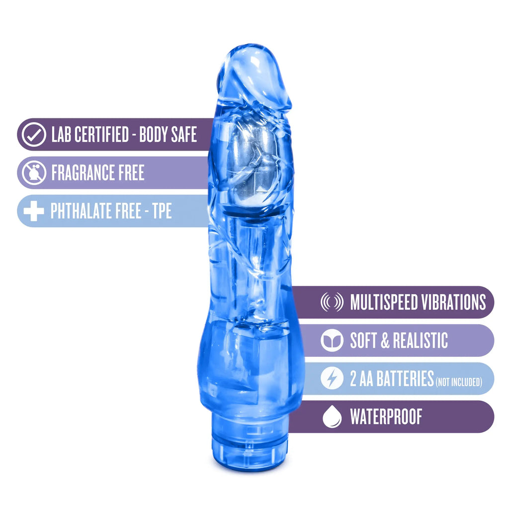 Fantasy Vibe - Blue – body-safe materials | Fu'Cha Exotics