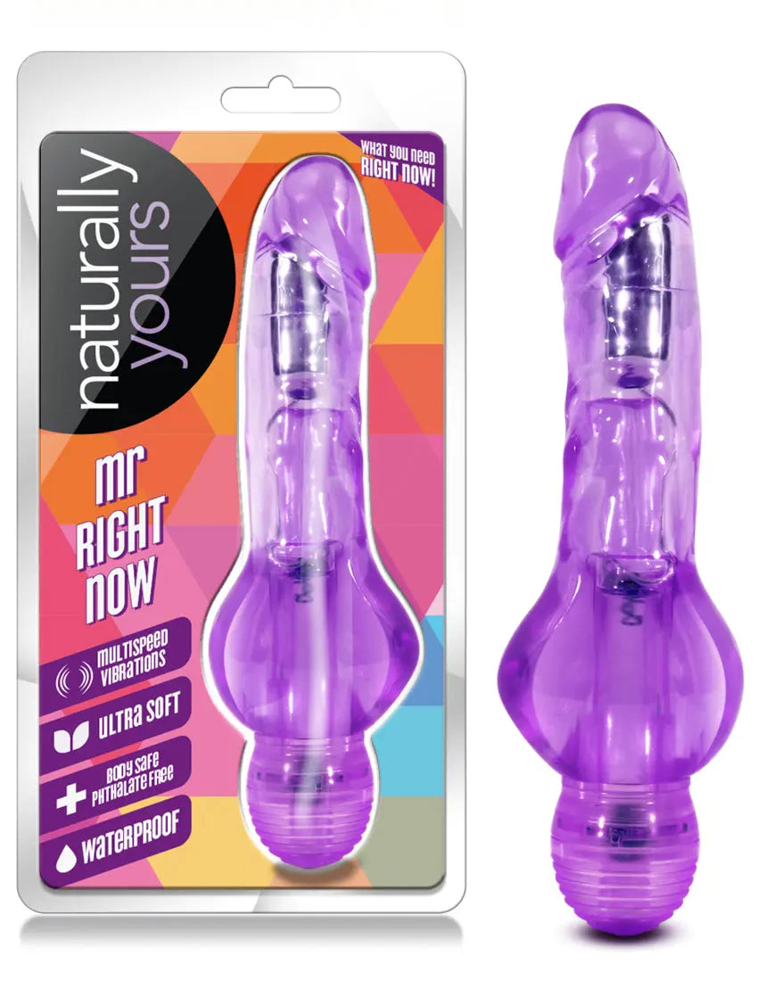 Mr. Right Now - Purple – body-safe materials | Fu'Cha Exotics