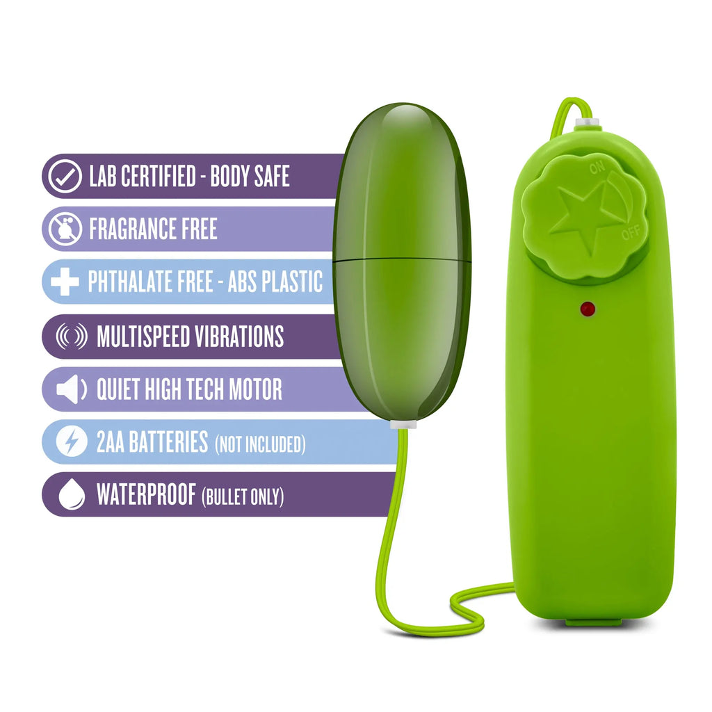 B Yours Power Bullet - Lime – body-safe materials | Fu'Cha Exotics