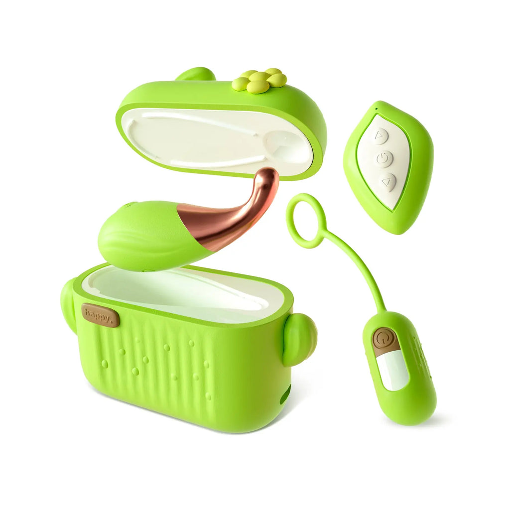 Play With Me - Blooming Bliss - Green – body-safe materials | Fu'Cha Exotics
