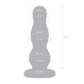4 Inch Glass Butt Plug