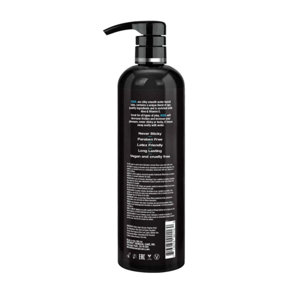 Aqua Lube Water Based 16 Oz – body-safe silicone | Fu'Cha Exotics