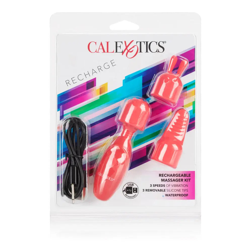 Rechargeable Massager Kit – body-safe materials USB-rechargeable | Fu'Cha Exotics