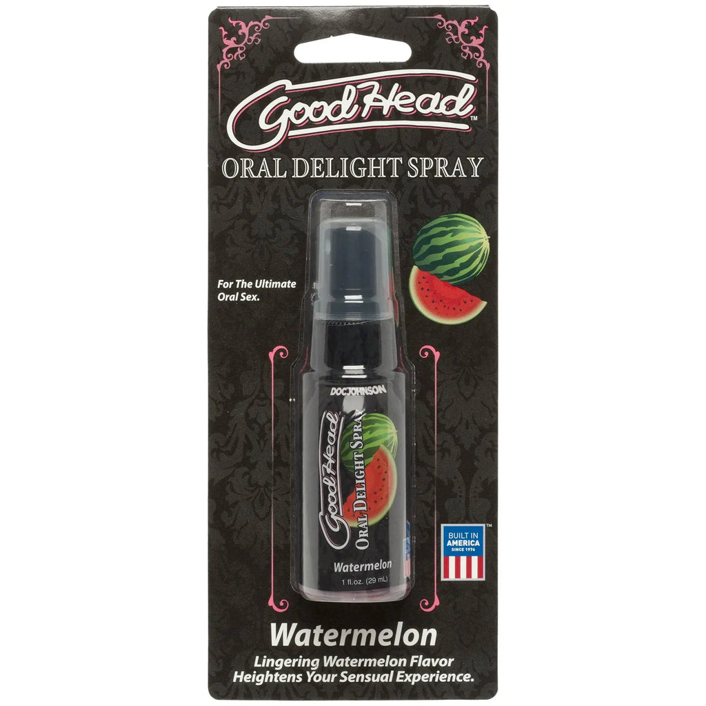 Goodhead - Oral Delight - 1 Fl. Oz. Spray - Liquid Watermelon – body-safe materials | Fu'Cha Exotics