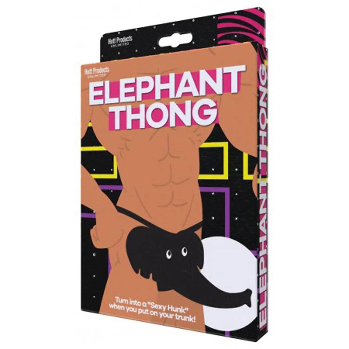 Elephant Thong - Black - One Size – body-safe materials | Fu'Cha Exotics