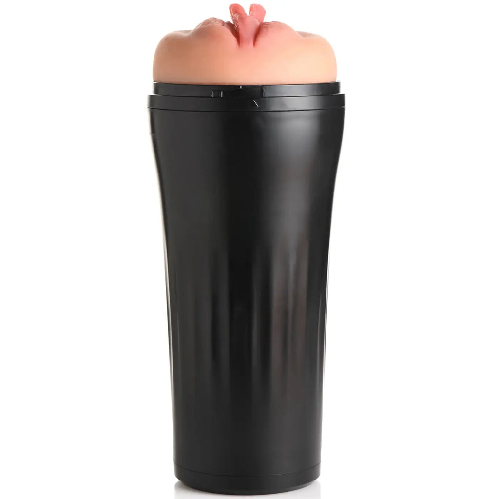 Mistress Vibrating Pussy Masturbator - Medium – body-safe materials | Fu'Cha Exotics