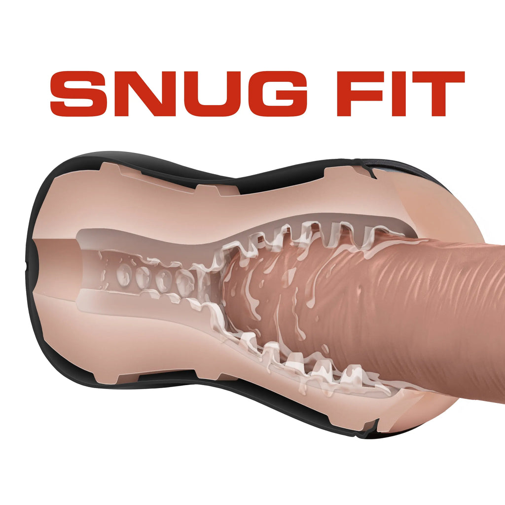 Coverboy - Cowboy - Self Lubricating Stroker - Beige – body-safe materials | Fu'Cha Exotics