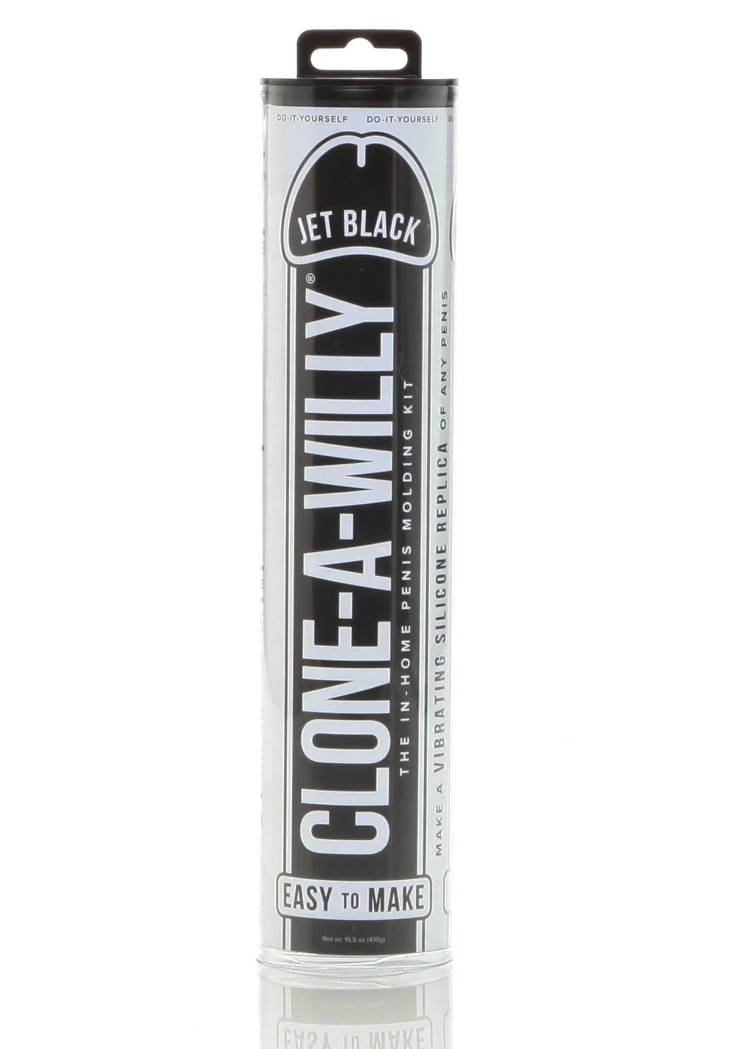 Clone-a-Willy kit tube, Jet Black body art ink, easy to make