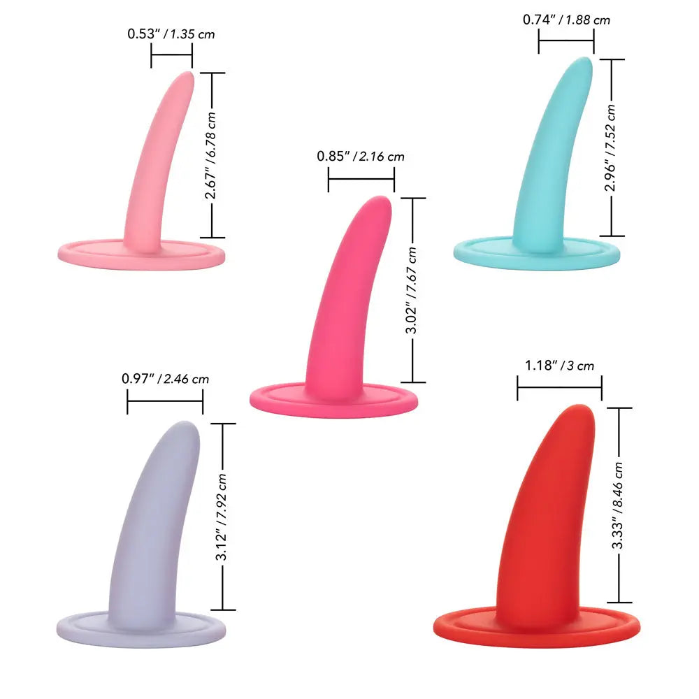 She-Ology 5-Piece Wearable Vaginal Dilator Set – body-safe materials | Fu'Cha Exotics