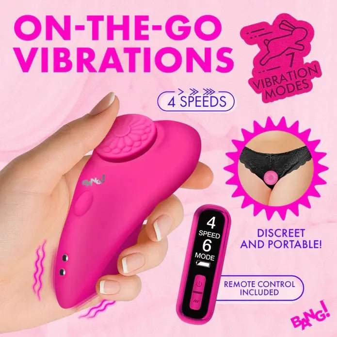 Silicone Panty Vibe With Digital Remote - Pink – body-safe materials | Fu'Cha Exotics