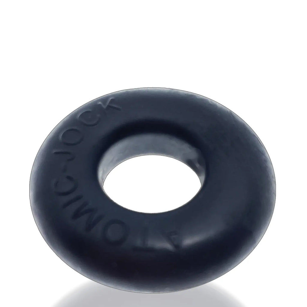 Do-Nut-2 Large Atomic Jock Cockring - Night Black – body-safe materials | Fu'Cha Exotics