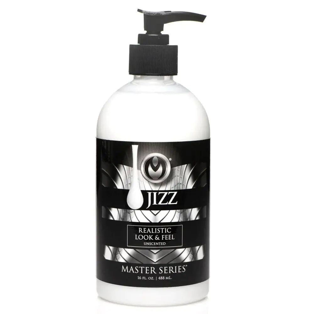 Master Series Jizz Unscented Water-Based Body Glide - 16 Oz – body-safe materials | Fu'Cha Exotics