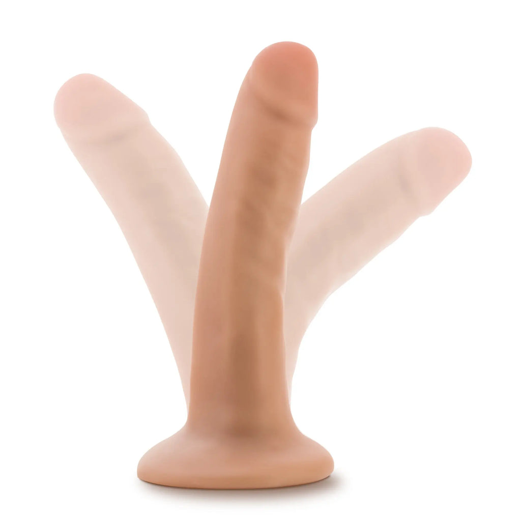 Dr. Skin - 5.5 Inch Cock with Suction Cup - Vanilla – body-safe materials suction stimulation | Fu'Cha Exotics