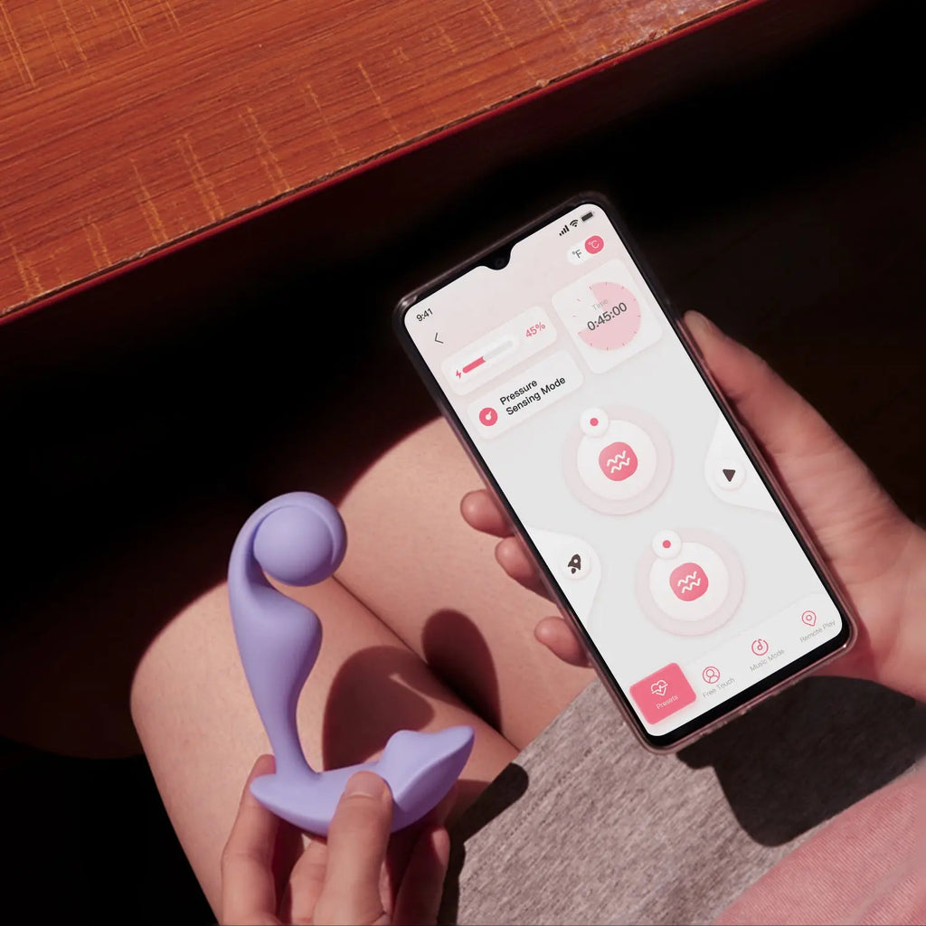 Trill Wearable Dual Vibrator - Lavender – body-safe materials | Fu'Cha Exotics
