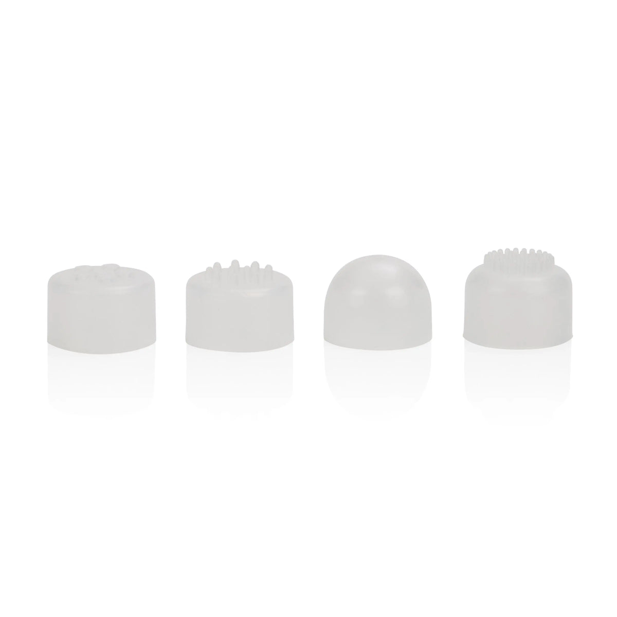 Compact Waterproof Personal Travel Massager With 4 Tips - White – body-safe materials fully waterproof | Fu'Cha Exotics