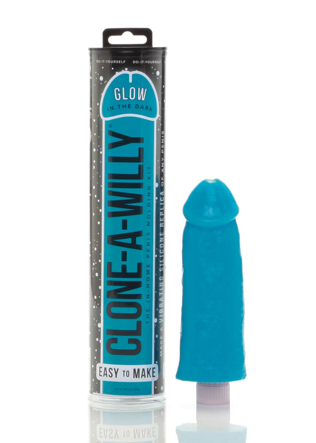 Clone-a-Willy Glow-in-the-Dark Kit - Blue – body-safe silicone | Fu'Cha Exotics