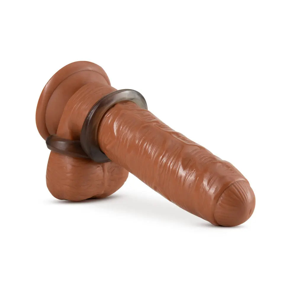 Stay Hard - Cock Ring and Ball Strap - Black – body-safe TPE | Fu'Cha Exotics