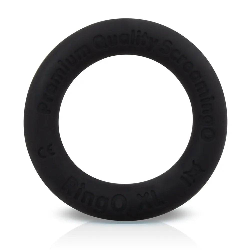 Ringo Ritz XL - Black – body-safe silicone | Fu'Cha Exotics