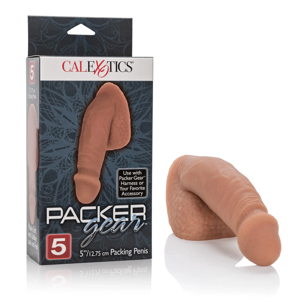 Packer Gear Packing Penis 5 Inch - Brown – body-safe materials | Fu'Cha Exotics