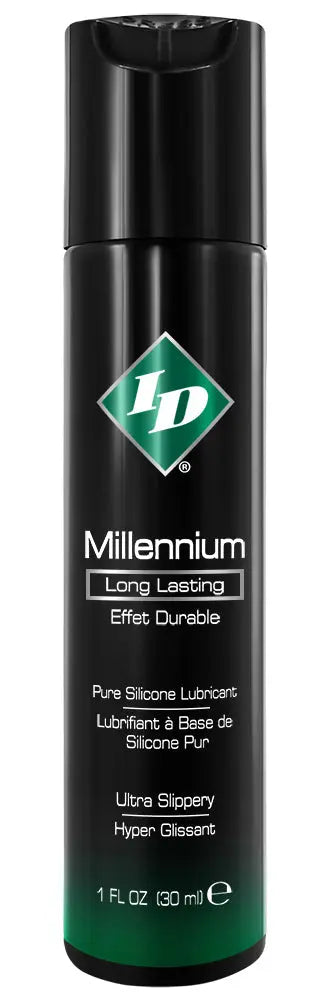ID Millennium Silicone Lubricant 1 Oz – body-safe silicone | Fu'Cha Exotics