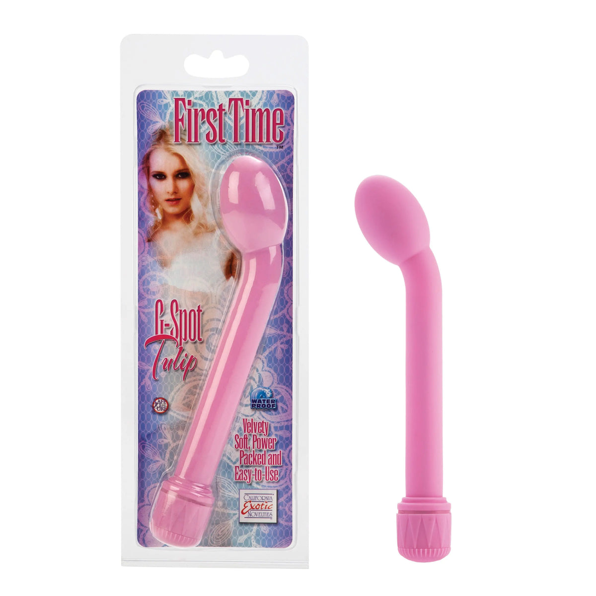 First Time G-Spot Tulip Vibe - Pink – body-safe materials | Fu'Cha Exotics