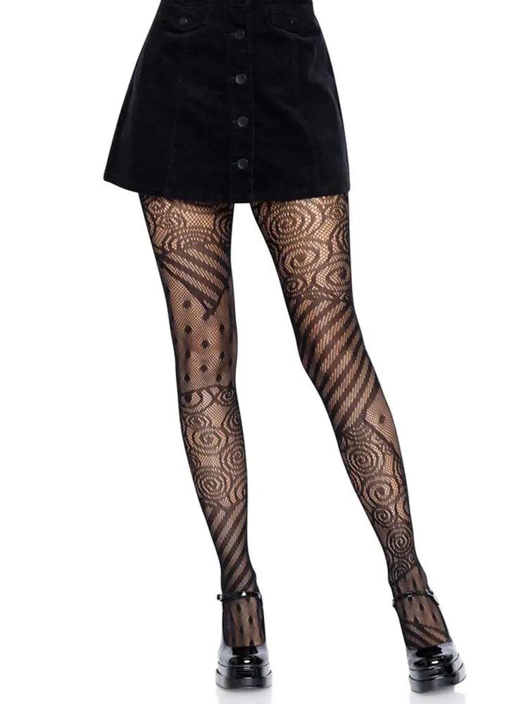 Doll Net Tights - One Size - Black – nylon | Fu'Cha Exotics