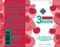 3some 3-in-1 Lubricant - Wild Cherry - 4 Fl. Oz. – body-safe materials | Fu'Cha Exotics
