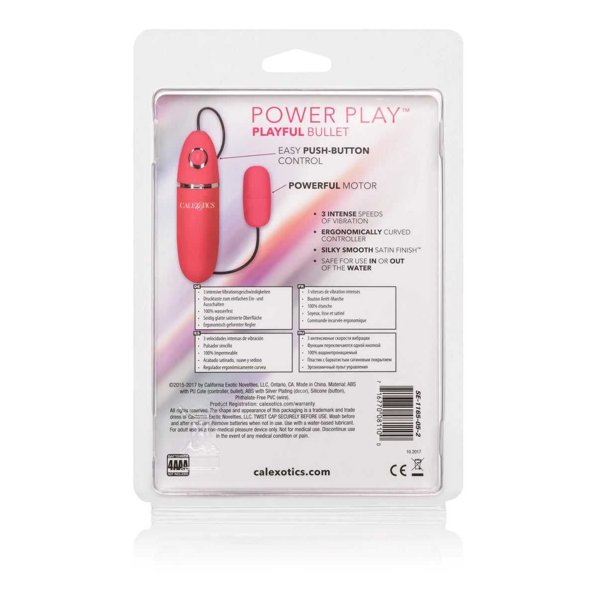 Power Play Playful Bullet - Pink – body-safe materials | Fu'Cha Exotics