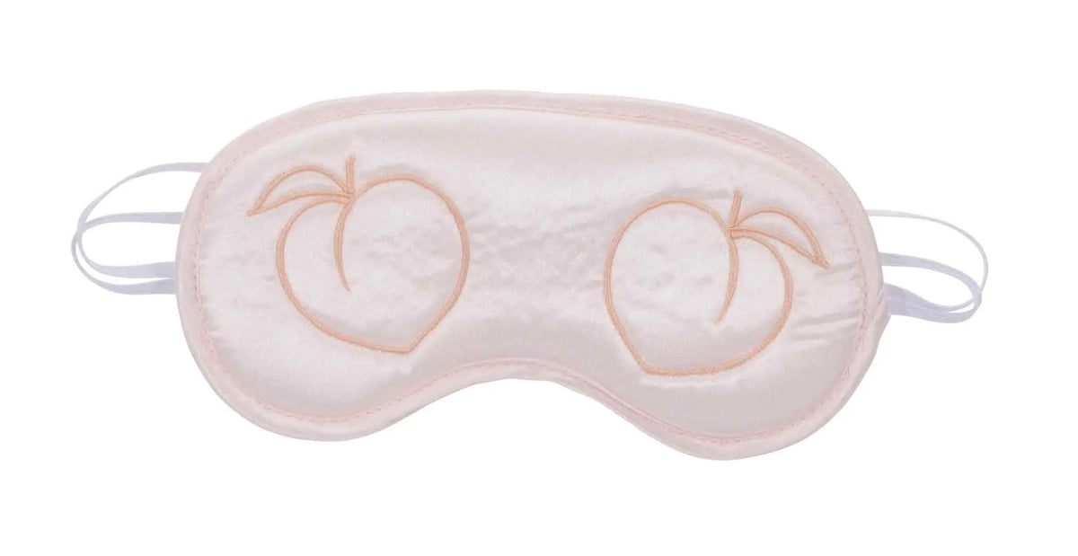 Peaches N Creame Blindfold - Pink – body-safe materials | Fu'Cha Exotics