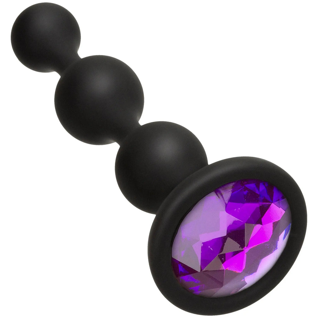 Booty Bling - Wearable Silicone Beads - Purple – body-safe silicone | Fu'Cha Exotics