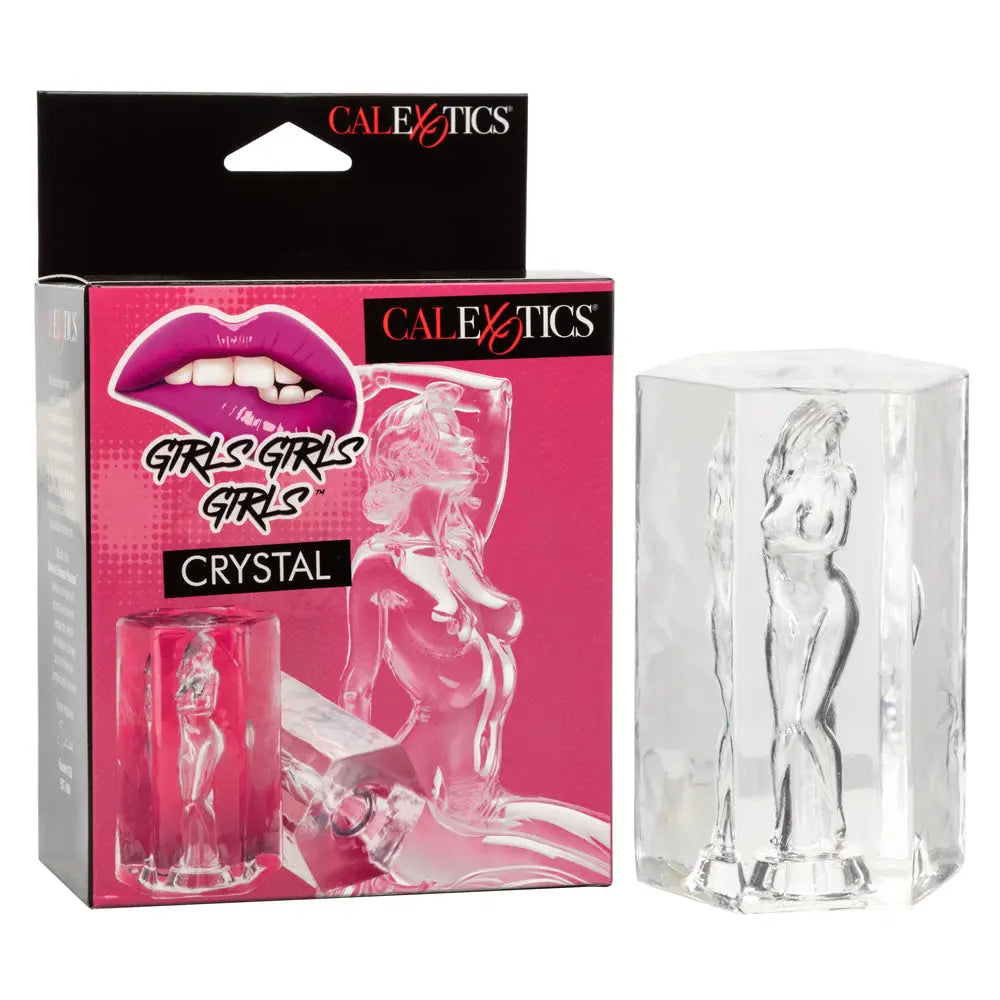 Girls Girls Girls - Crystal - Clear – body-safe materials suction stimulation | Fu'Cha Exotics