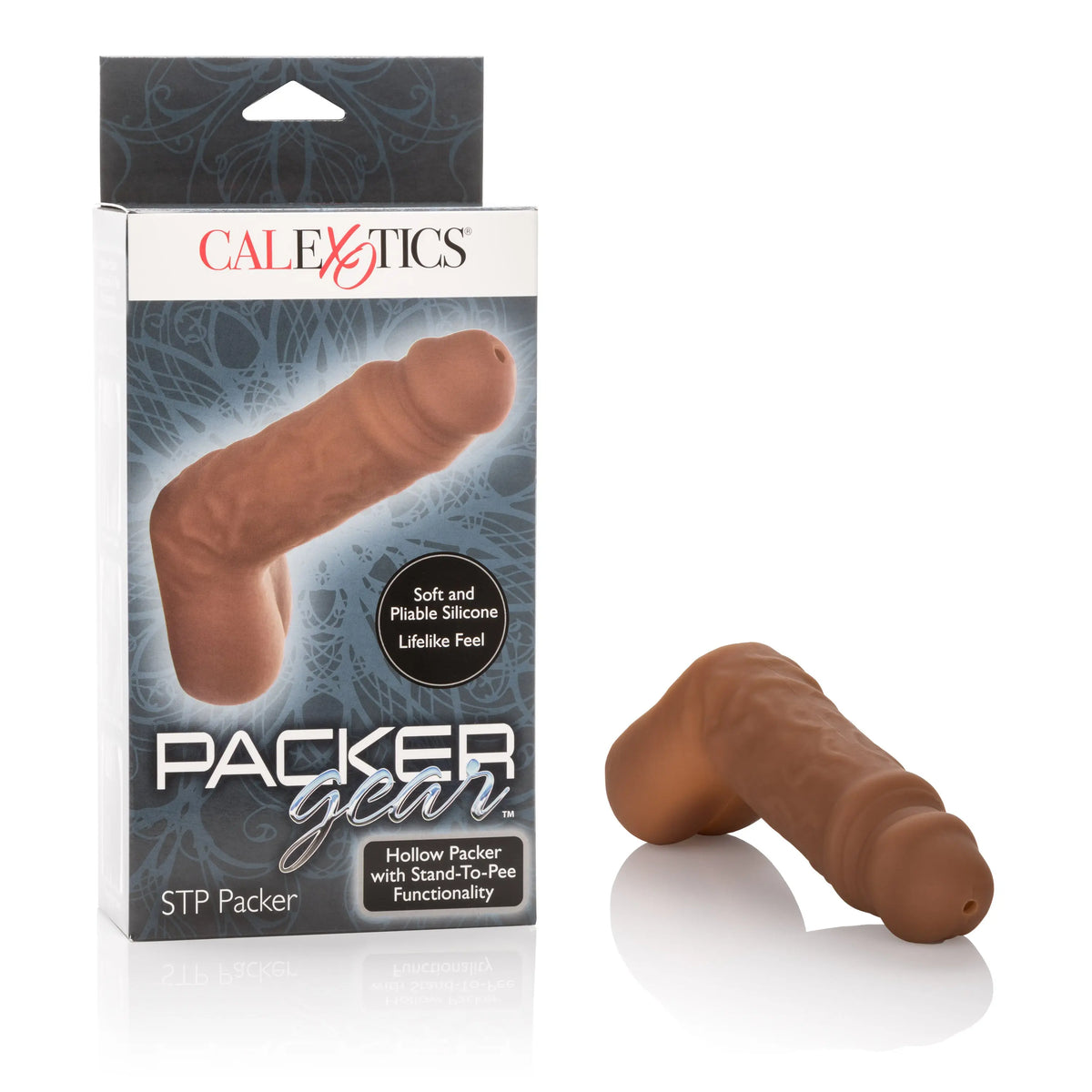 Packer Gear 5 Inch Stp Packer - Brown – body-safe materials | Fu'Cha Exotics